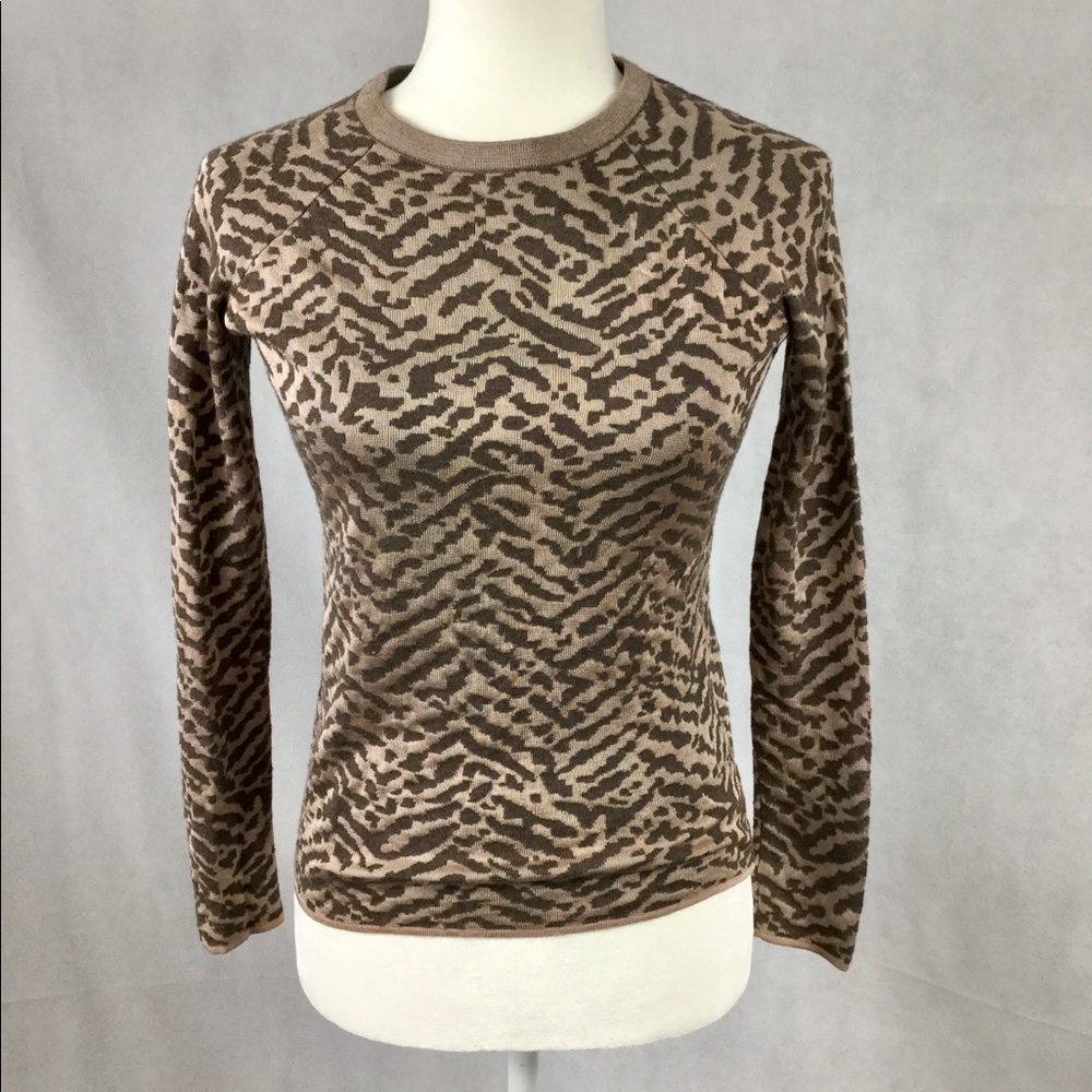Vince Camuto Animal Print Sweater